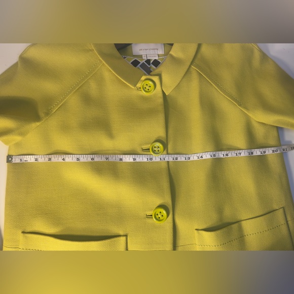 Kate Spade Chartreuse Swing Jacket - Picture 13 of 14